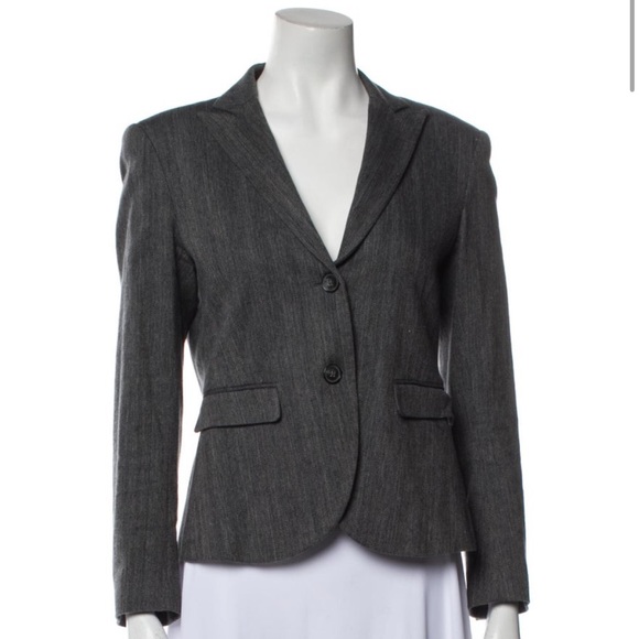 Theory Blazer size 10 Gray - Picture 4 of 5